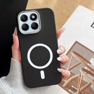 For MOTO G56 G86 Power G100 Pro G66J G66Y Phone Casing Leather Cases with Magnetic Wireless Charger 