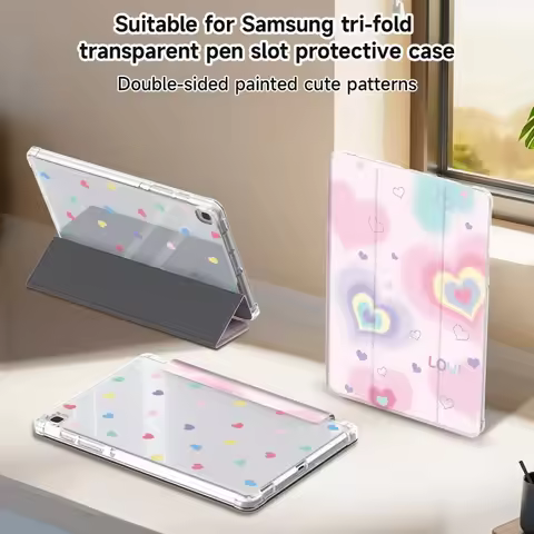 For Samsung Galaxy Tab S9 protective case, Tab S7+/S8+/S9+/S9FE+, Galaxy Tab A7 Lite, Tab S6 Lite, d
