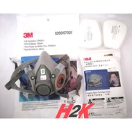 Mask Respirator/ 3m 6200 Set