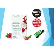 Nutrilite Cranberry Fruit Drink Base with Probiotic, Inulin & FOS - 30 stick