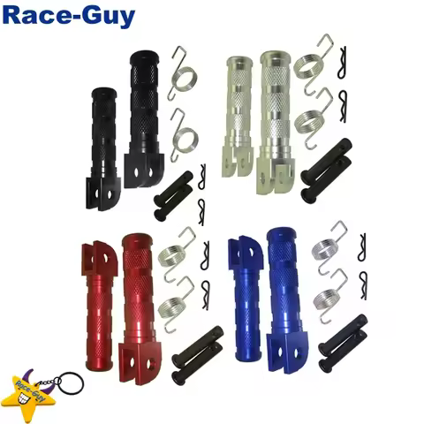 CNC Foot Pegs Footrest For Dax ST CT Monkey Cub Skyteam Skymax Skymin PBR