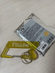 Seventeen follow to Japan Carabiner keyring 演唱會鎖匙扣 vernon
