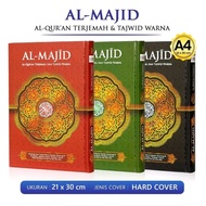 Al-Quran Al-Majid A4, Al-Quran Translation Tajweed Color Almajid Large Size A4