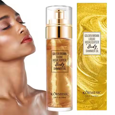 Glitter Spray Hair Body Glitter Spray Sparkly Quick High-Gloss Face Highlighter Long Lasting Shimmer