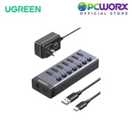 Ugreen CM481/90305 USB 3.0 7-Port Hub Gray