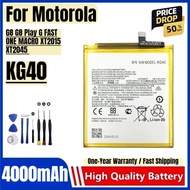 KG40 for Motorola G8 G8 Play G FAST ONE MACRO XT2015 XT2045 Phone Battery High Capacity Battery Repl
