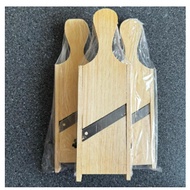 Cassava grater Banana chip slicer, wooden grater