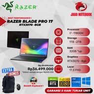 Razer Blade Pro 17 Core i7-11800 32GB Ram RTX 3070 8GB 17.3 FHD Win 10
