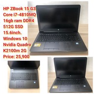 HP ZBook 15 G3Core i7