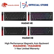 MADLIONS MAD60 HE / MAD68 HE MAGNETIC MECHANICAL GAMING KEYBOARD - BASIC / RGB