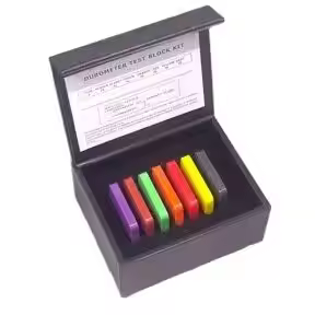 Shore Hardness Test Block type A for shore Durometer/ rubber hardness tester/Shore Hardness Test Blo