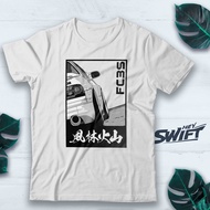 MAZDA RX7 FC3S FURINKAZAN T-SHIRT JDM DISTRO CLOTHES