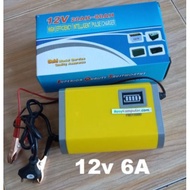 12V6A Auto cut off Battery Charger for Motor/Car BATTERY CHARGE