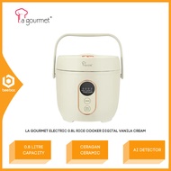 La Gourmet Electric 0.8L Rice Cooker Digital Ceragan Ceramic AI Detector RC08DGMG RC08DGVC Periuk Na