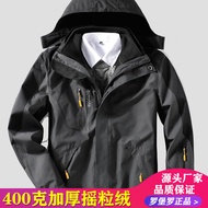 Robo Jaket Luaran Tiga Dalam Satu untuk Lelaki, Jaket Kembara Bersaiz Besar Pasangan untuk Wanita, J