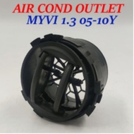 55650-BZ030-B0 AIR CON OUTLET / AIR COND GRILLE / LOUVER / VENT PERODUA MYVI 1.3 ALZA MYVI LAGI BEST