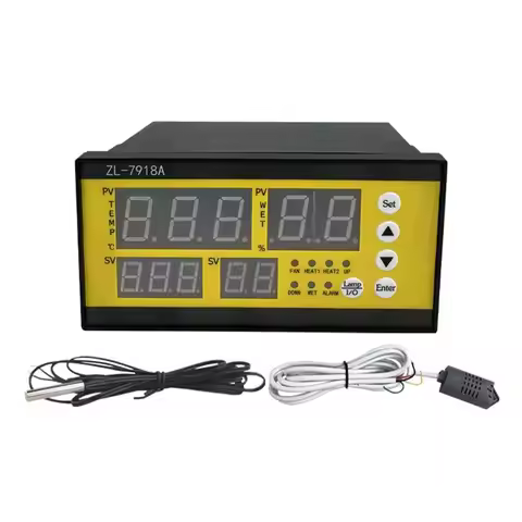 [NEW!A08R】 ZL-7918A Automatic Incubator Thermostat For Egg Machine Temperature And Humidity Controll