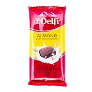 DELFI Almond Diary Milk Chocolate 125gr - DELFI Almond Chocolate