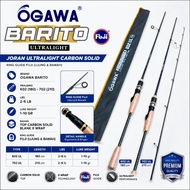 Ogawa Barito 602 702 carbon Solid blank x wrap fishing rod