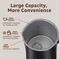 Full-Automatic Milk Frother Milk Frother 4 in 1 Electric Steamer Frother Foam Maker for Coffee Hot C