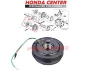 puli puly pully kompresor compresor magnet clutch ac jazz City 2003 2004 2005 2006 2007 2008 vtec id