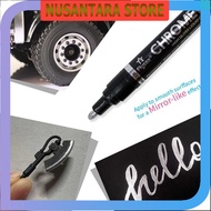 NUSANTARA STORE - Flysea 3 mm Metallic Chrome Permanent Marker - FS-743