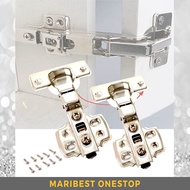 2PCS Steel Adjustable Buffer Door Concealed Cabinet Hinge for Wardrobe Closet