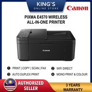 CANON E4570 Wireless All-In-One with Fax and automatic 2-sided printing for Low-Cost Printing ( E480