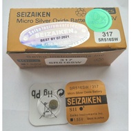Original Genuine 317 SR516SW Button Battery 1.55V Electronics