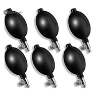 .6 Pieces Blood Pressure Bulb Replacement Inflation Bulb Pump Adjustable Hand Squeeze Pump Manual Sp