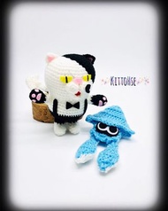Splatoon squid 公仔