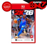 Nintendo Switch 2 NBA 2K26 - GameKey Card [US]
