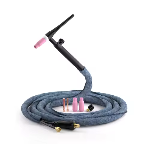 ANDELI WP17V TIG Welding Torch 4M Argon TIG Torch with 10-25mm² Connector Lift TIG Burner for Solder