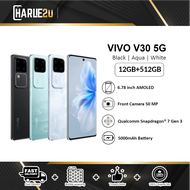 Vivo V30 5G Smartphone (12GB RAM+512GB ROM) | Original Vivo Malaysia