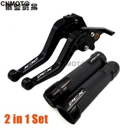 For Honda PCX 125 150 2012-2021 modified high-quality CNC aluminum alloy 6-stage adjustable brake lever clutch lever with handlebar lever protect guard accessories set 「 yistanstra