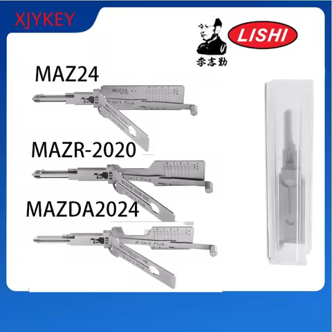 Lishi 2-in-1 MAZ24 MAZ-DA2014 MAZ24-2020 FOR MAZ-DA-2024 MAZ24 LOCKSMITH TOOL