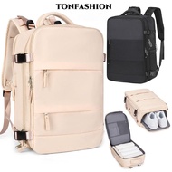Tonfashion Travel Backpack - 35L Water Resistant with USB Charger
