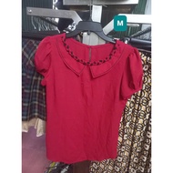 Pink red shirt M MS76
