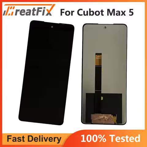 6.95" Original For Cubot Max 5 LCD Display + Touch Screen Assembly Replacement Tested Well For Cubot