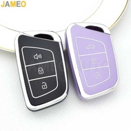 For JAC JIAYUE A5 X4 X7 IC5 IEV T50 S2 S3 S4 S5 S7 T8 Refine M6 Smart 3 ons TPU Car Fob Key Cover Ca