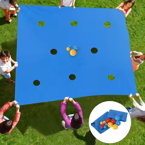 Outdoor Team Challenge Game Set Teamwork Building Games Kit Group Exercise Learning Fun Activities S