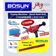 🔥8.8🔥 BOSUN Z1Z110│Z1Z160 Hand Held Core Drilling Machine / Coring Machine 110mm 160mm Z1Z110 ZIZ160