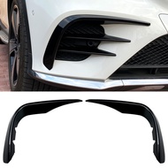 Front Bumper Splitter Spoiler Fog Light Canard for Mercedes-Benz GLC-Class X253 2016-2019 GLC260 300