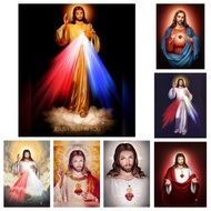 Vintage Jesus Canvas Posters Wall Art Painting Decorative Picture oil painting Canvas Painting Poste