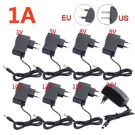 AC 110-240V DC 3V 5V 6V 8V 9V 10V 12V 15V 24V Power Adapter 1A US EU Power Charger Adaptor Supply For LED Light Strip Camera