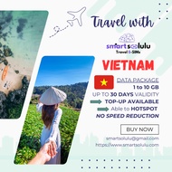 Vietnam eSIM 5G/4G/LTE 1 - 10GB, up to 30 days validity (email required)