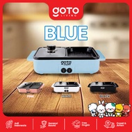 Goto Toshi Minipan Electric Hotpot Alat Panggangan Grill Pan BBQ 2in1