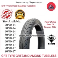 GRT TYRE TAYAR BUNGA DIAMOND GRT238 AT 238 60/80 60/90 70/80 70/90 80/90 90/80 100/80 110/70 120/70 