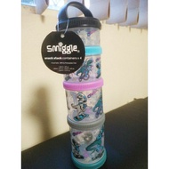 Smiggle CONTAINER SNACK STACK x 4 BETTER Lunch Box