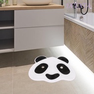 DCENTA Panda Shape Foot Scrubber เสื่อนวด Suckers สำหรับห้องน้ำ TPE วัสดุลื่น Scrubber Exfoliating M